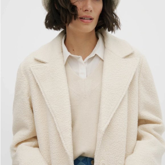 Noize Sophie Wool Coat - Picture 3 of 6